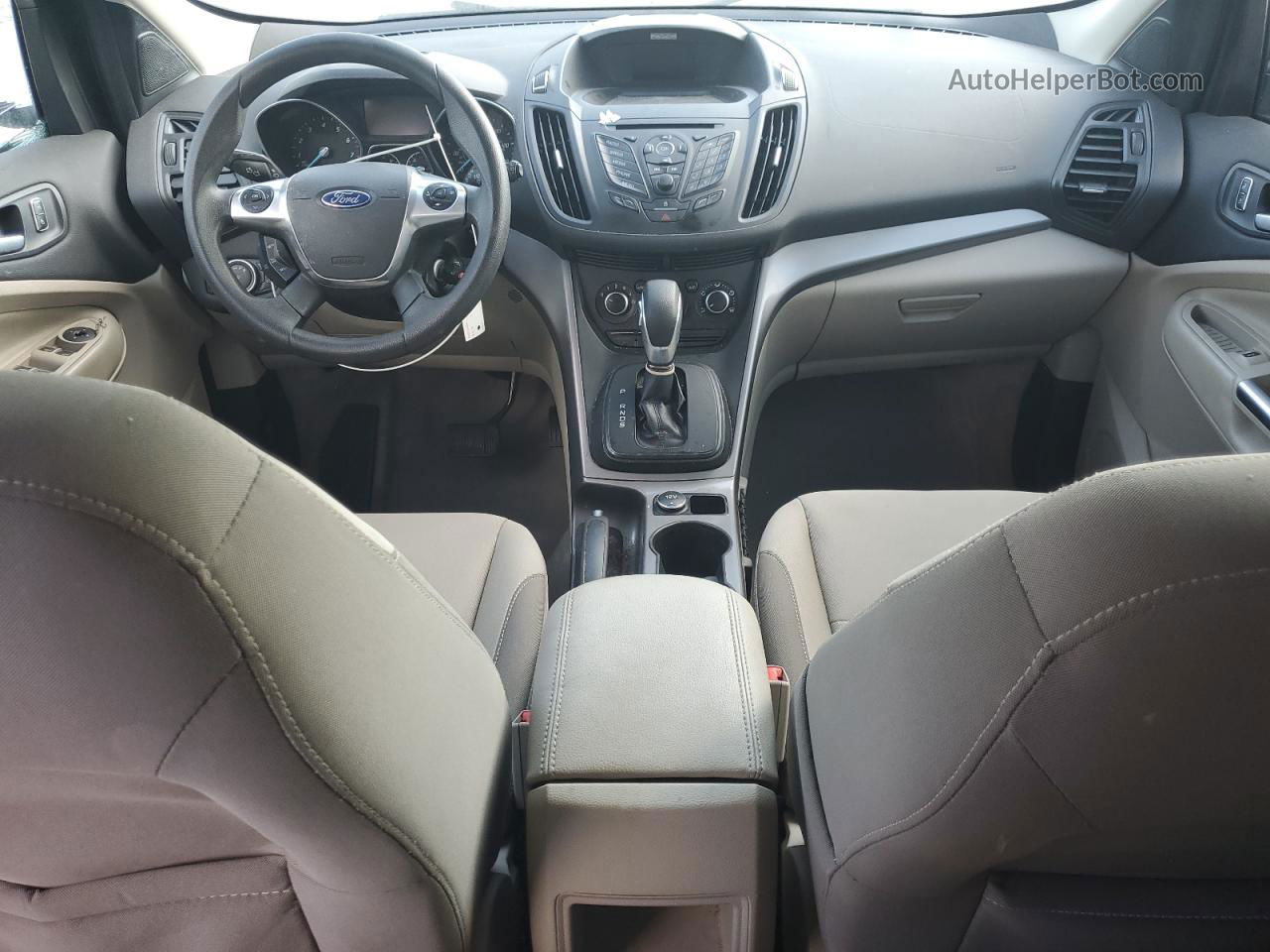 2015 Ford Escape Se Синий vin: 1FMCU0G7XFUC73688