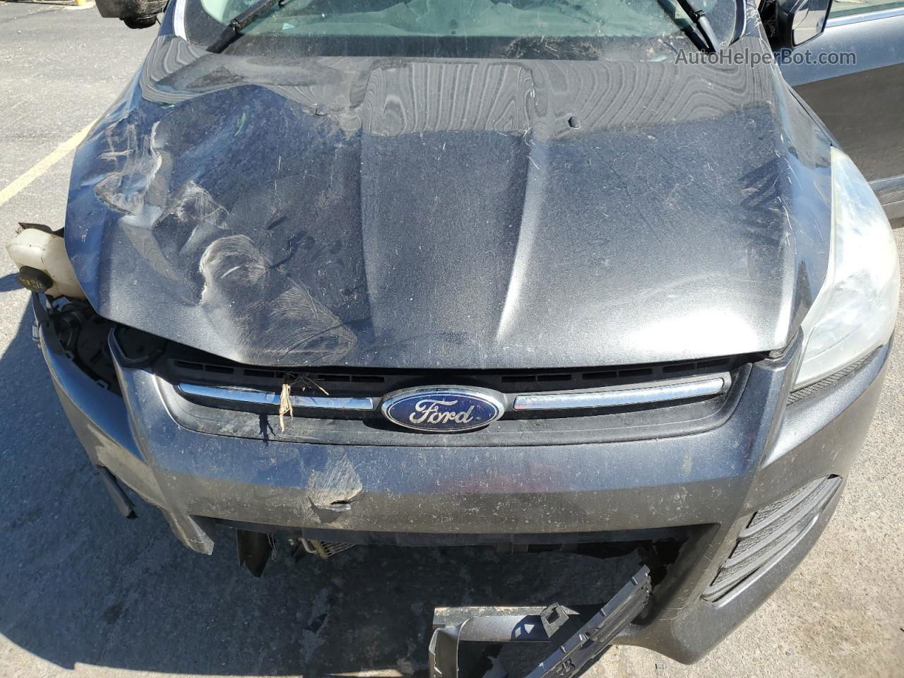 2016 Ford Escape Se Серый vin: 1FMCU0G7XGUA85206