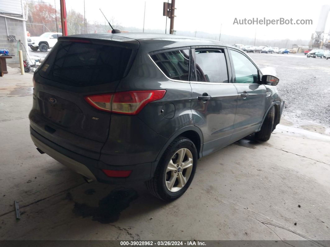 2016 Ford Escape Se Gray vin: 1FMCU0G7XGUB03199