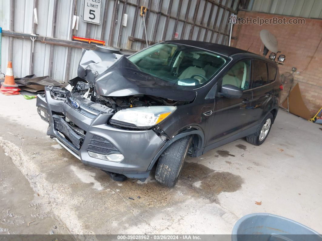 2016 Ford Escape Se Gray vin: 1FMCU0G7XGUB03199