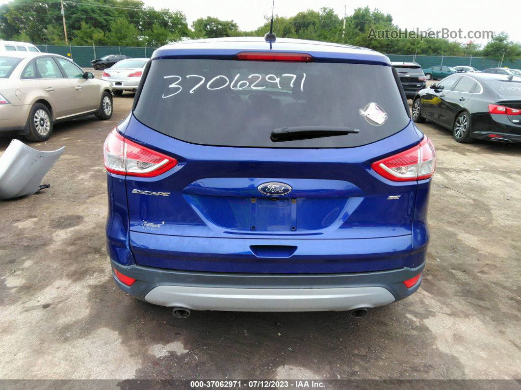 2016 Ford Escape Se Черный vin: 1FMCU0G7XGUB81529