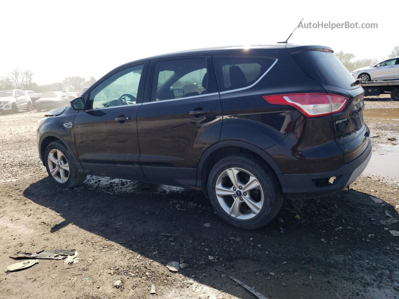 2013 Ford Escape Se Черный vin: 1FMCU0G90DUB37228