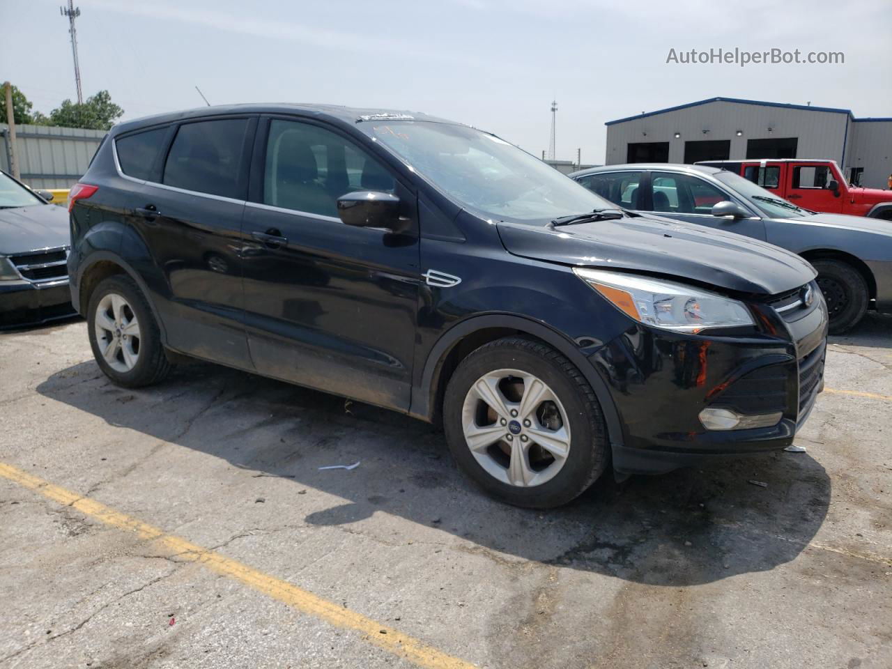 2015 Ford Escape Se Black vin: 1FMCU0G90FUB59507