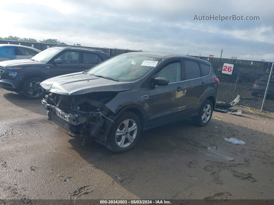 2016 Ford Escape Se Gray vin: 1FMCU0G90GUA00102