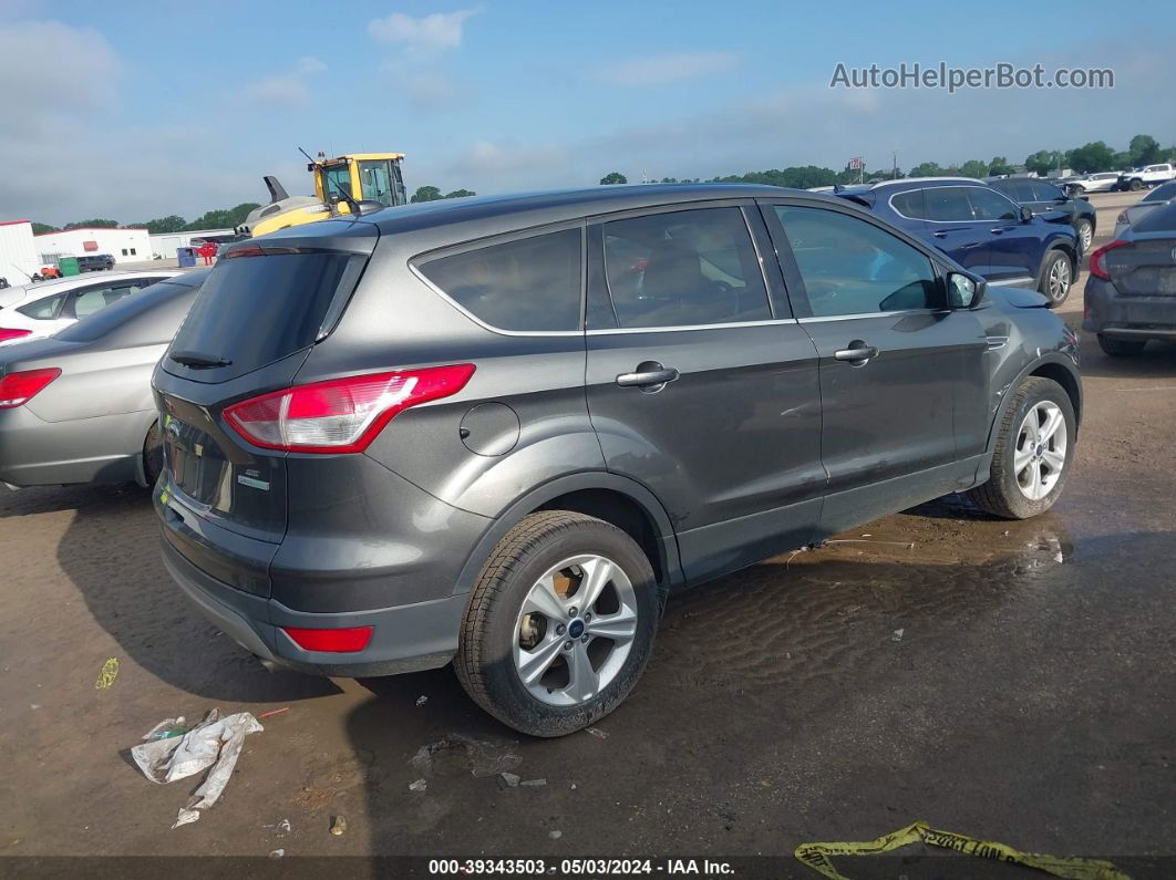 2016 Ford Escape Se Gray vin: 1FMCU0G90GUA00102