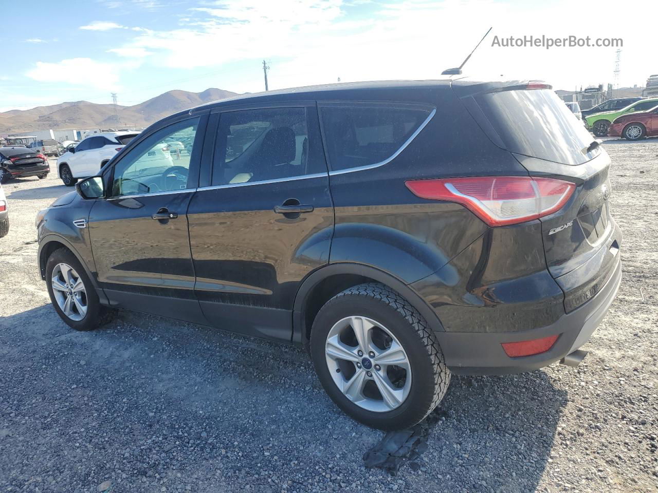 2016 Ford Escape Se Black vin: 1FMCU0G90GUC29508