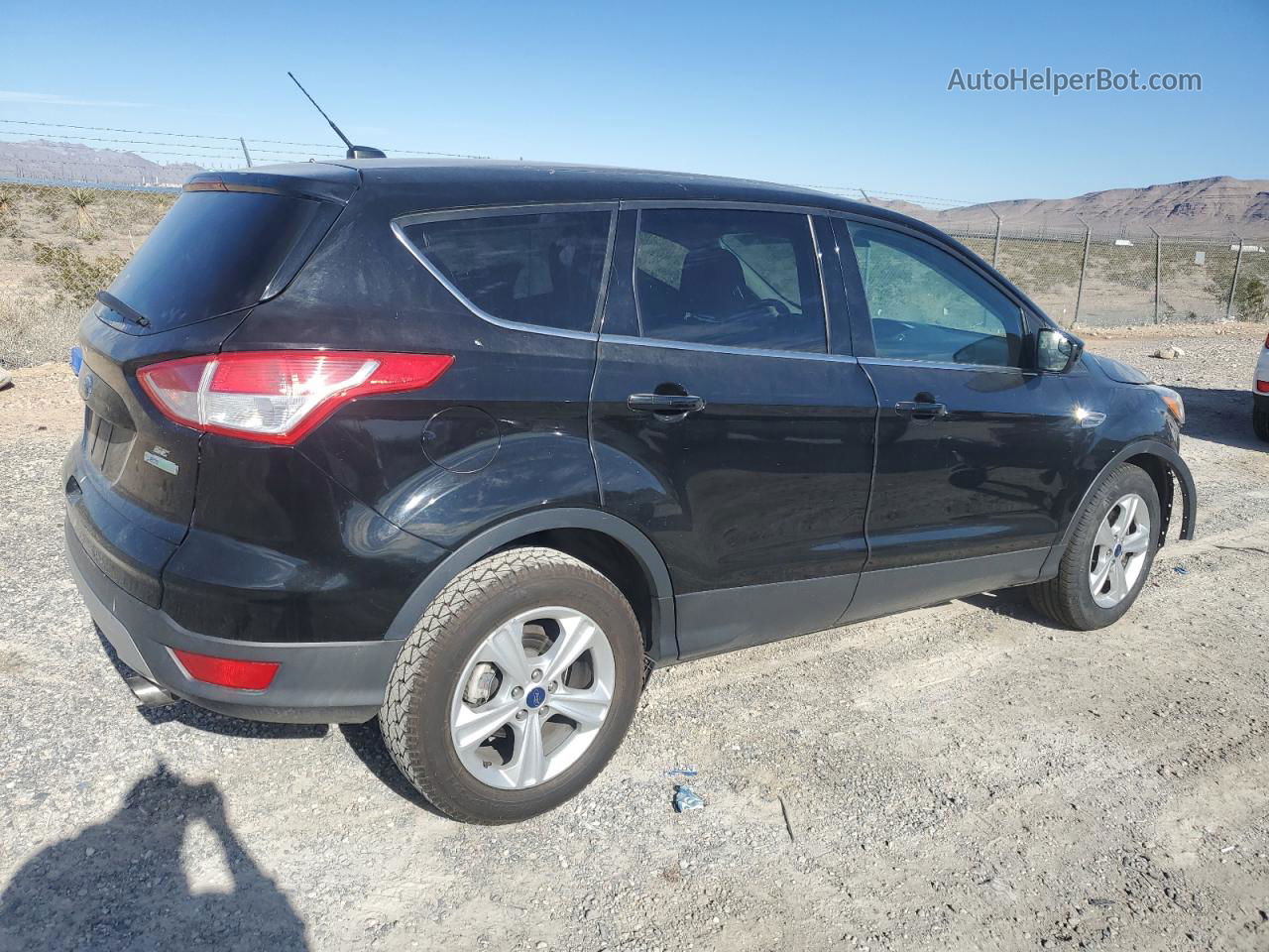 2016 Ford Escape Se Black vin: 1FMCU0G90GUC29508