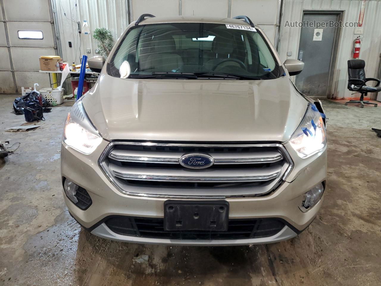 2017 Ford Escape Se Gold vin: 1FMCU0G90HUD41050