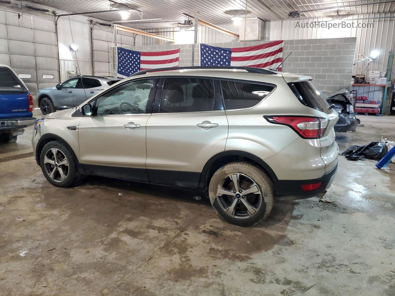 2017 Ford Escape Se Gold vin: 1FMCU0G90HUD41050