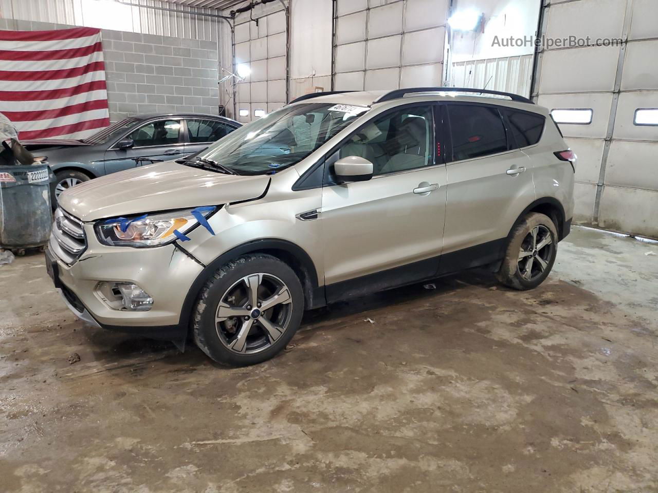 2017 Ford Escape Se Gold vin: 1FMCU0G90HUD41050