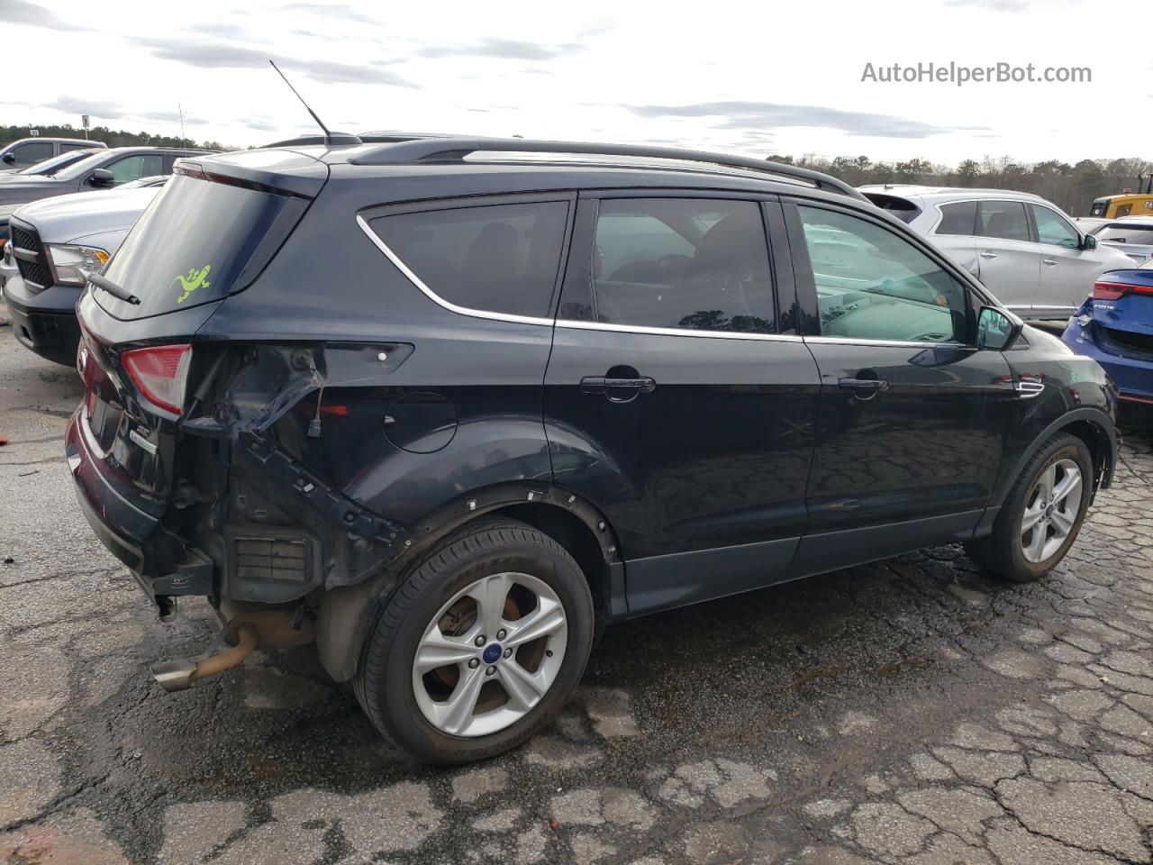 2015 Ford Escape Se Black vin: 1FMCU0G91FUA61537