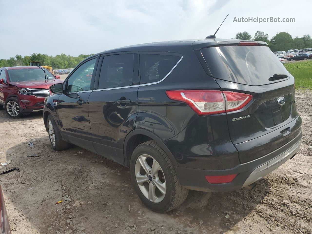 2015 Ford Escape Se Черный vin: 1FMCU0G91FUB64313