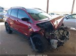 2017 Ford Escape Se Maroon vin: 1FMCU0G91HUD40490