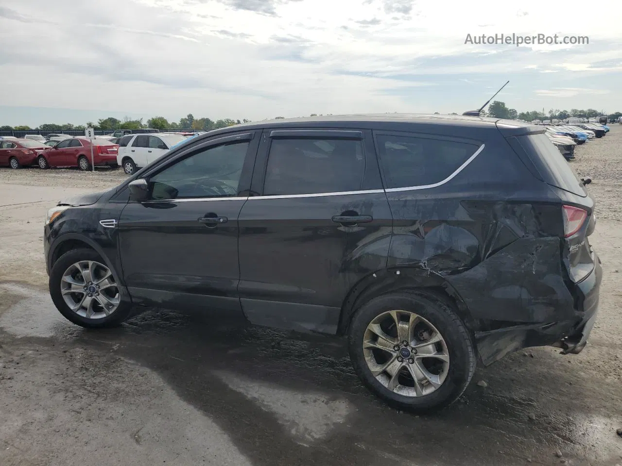 2015 Ford Escape Se Black vin: 1FMCU0G92FUB42143