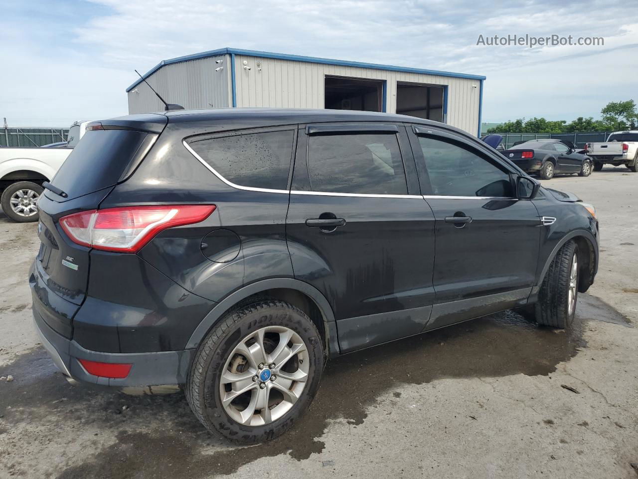 2015 Ford Escape Se Black vin: 1FMCU0G92FUB42143