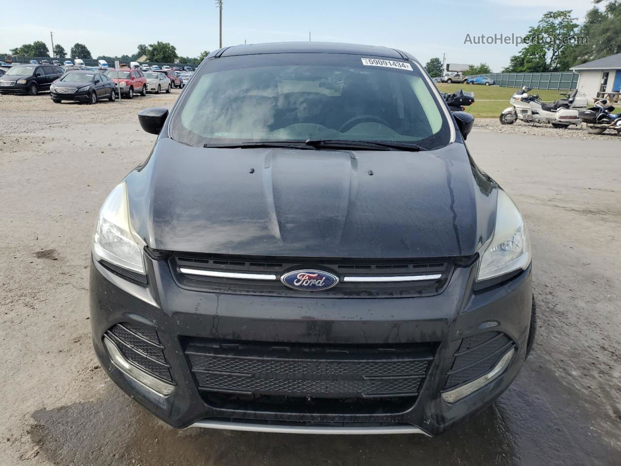 2015 Ford Escape Se Black vin: 1FMCU0G92FUB42143