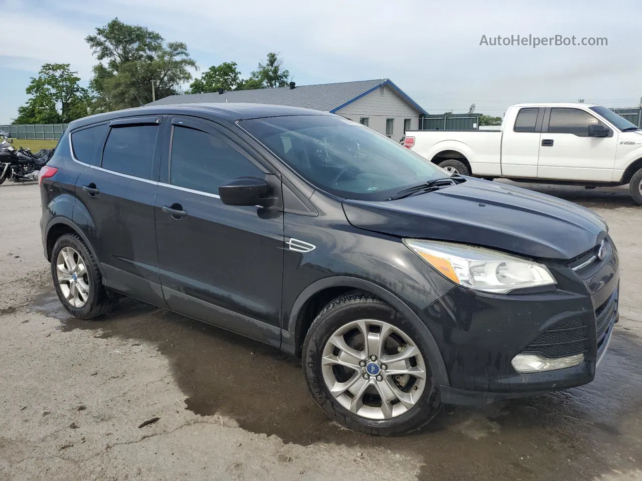 2015 Ford Escape Se Black vin: 1FMCU0G92FUB42143