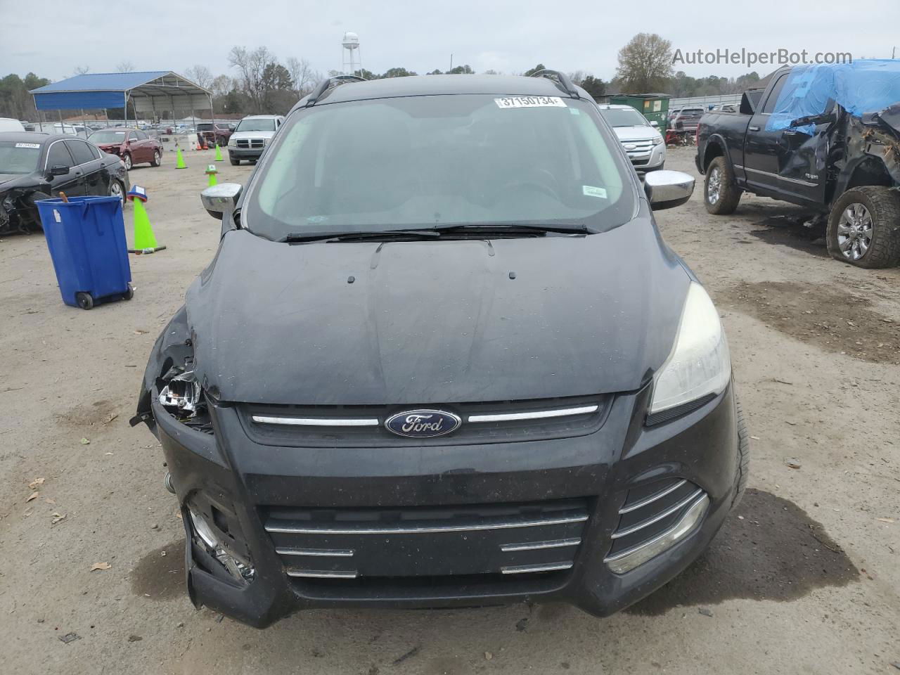 2015 Ford Escape Se Черный vin: 1FMCU0G92FUB88488