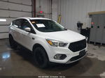 2017 Ford Escape Se White vin: 1FMCU0G92HUA51554