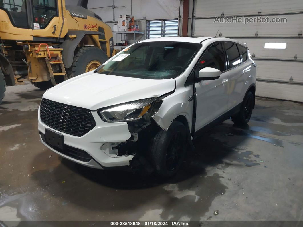 2017 Ford Escape Se White vin: 1FMCU0G92HUA51554