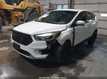 2017 Ford Escape Se White vin: 1FMCU0G92HUA51554