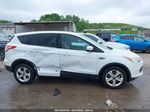 2014 Ford Escape Se White vin: 1FMCU0G93EUB40576