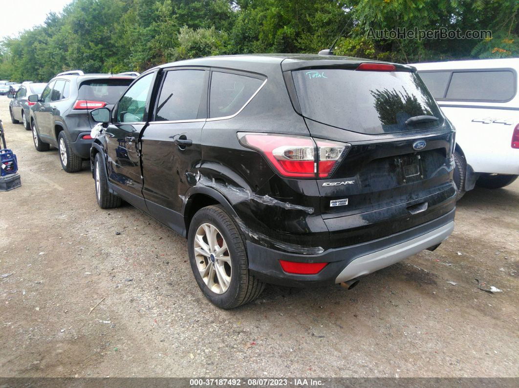 2017 Ford Escape Se Black vin: 1FMCU0G93HUA83509