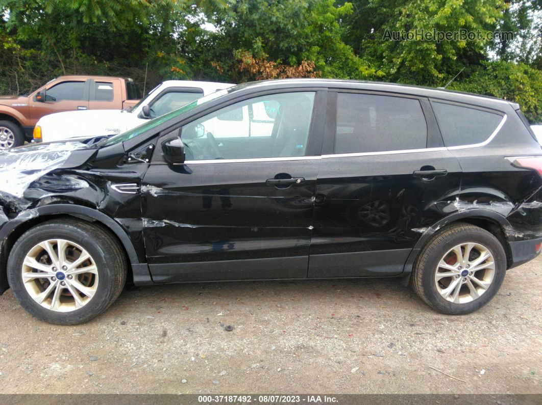 2017 Ford Escape Se Black vin: 1FMCU0G93HUA83509