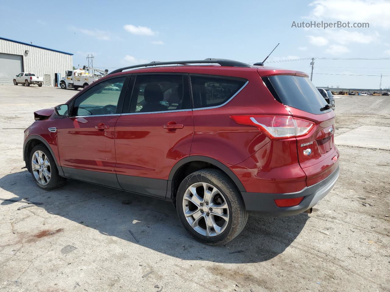 2013 Ford Escape Se Темно-бордовый vin: 1FMCU0G94DUC02825