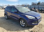 2013 Ford Escape Se Blue vin: 1FMCU0G94DUC22587