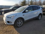 2017 Ford Escape Se White vin: 1FMCU0G94HUF05044