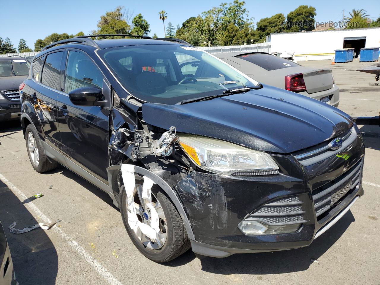 2014 Ford Escape Se Black vin: 1FMCU0G95EUA63449