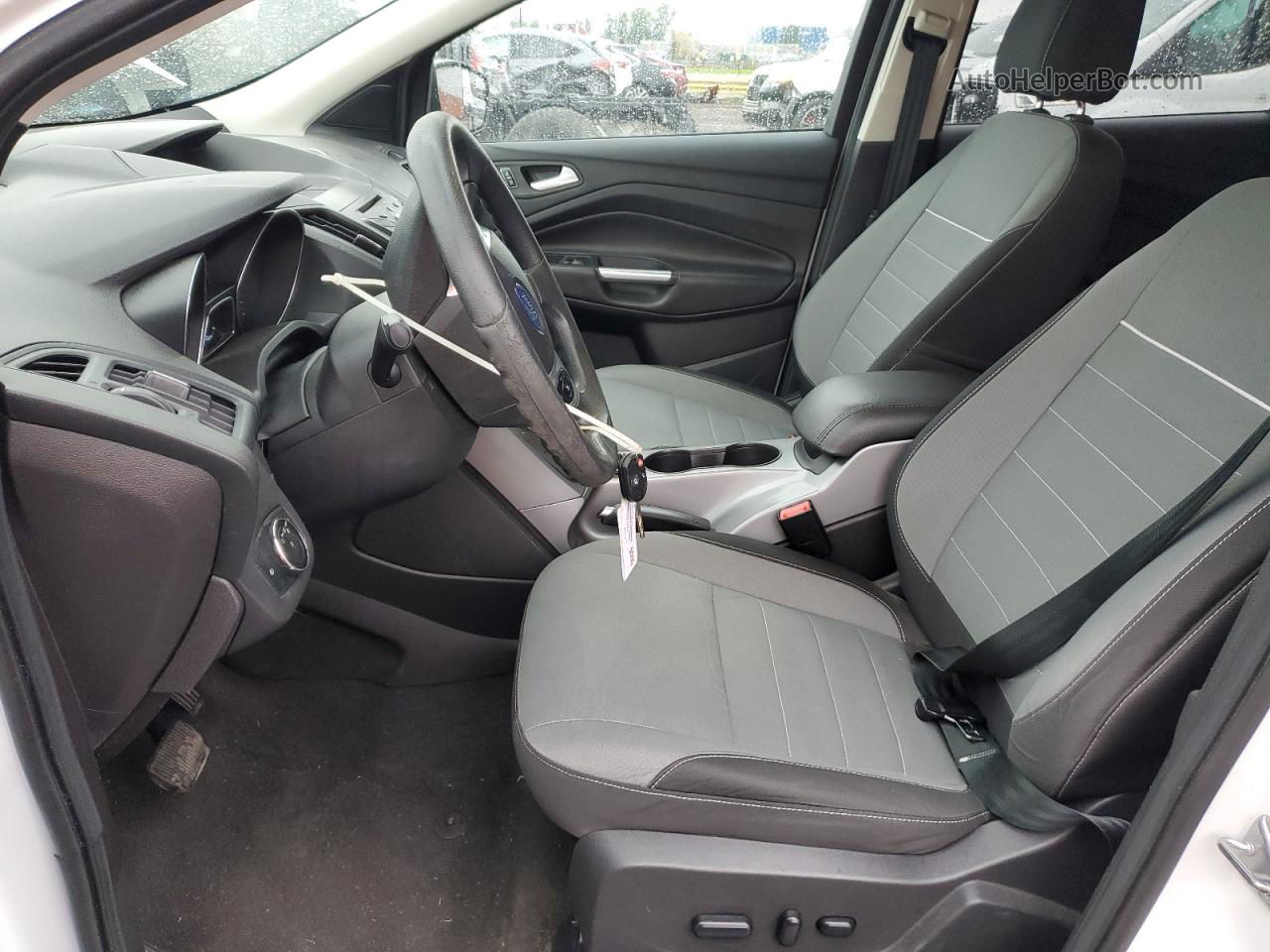 2015 Ford Escape Se Белый vin: 1FMCU0G95FUA40044