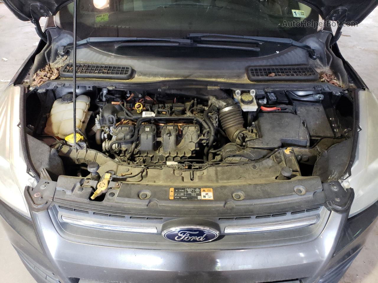 2015 Ford Escape Se Серый vin: 1FMCU0G95FUB32870