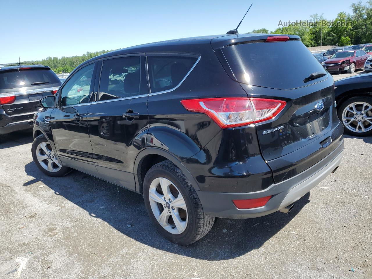 2016 Ford Escape Se Black vin: 1FMCU0G95GUA54267