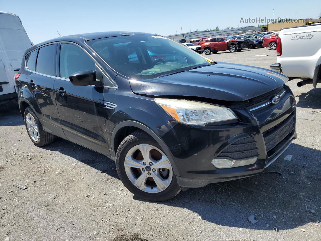 2016 Ford Escape Se Black vin: 1FMCU0G95GUA54267