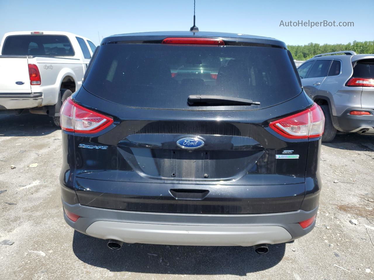 2016 Ford Escape Se Black vin: 1FMCU0G95GUA54267