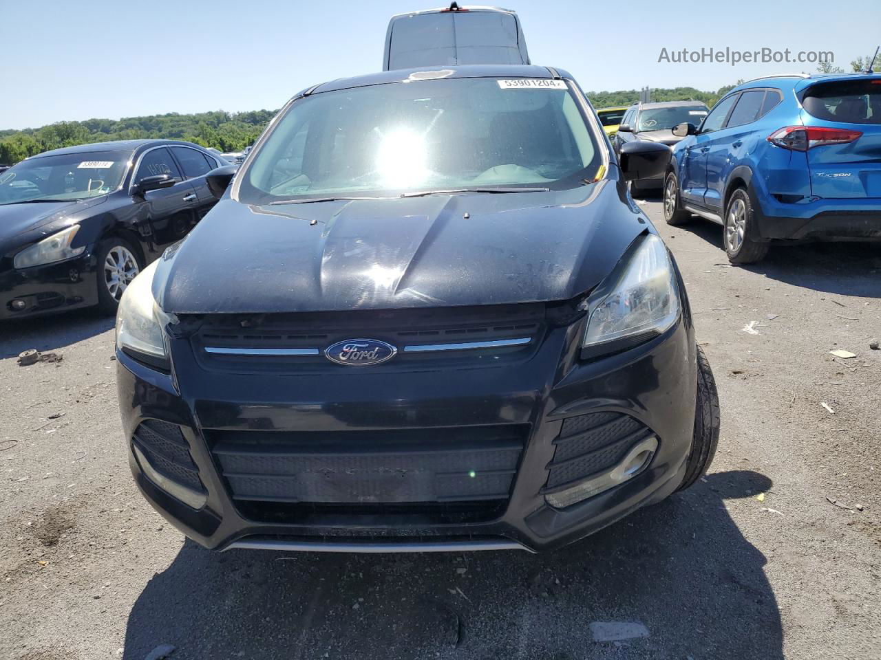 2016 Ford Escape Se Black vin: 1FMCU0G95GUA54267