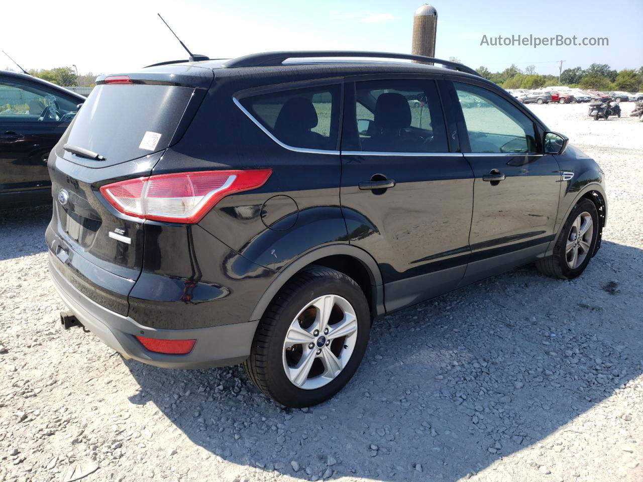 2016 Ford Escape Se Черный vin: 1FMCU0G95GUC73178