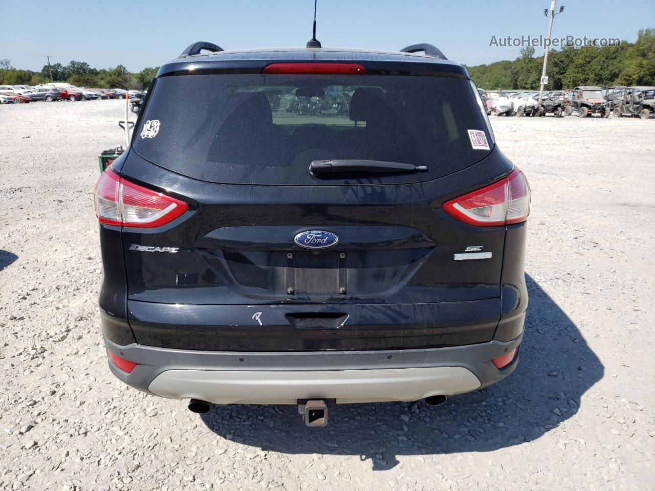 2016 Ford Escape Se Black vin: 1FMCU0G95GUC73178