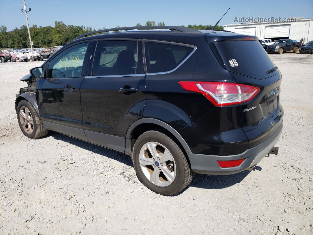 2016 Ford Escape Se Черный vin: 1FMCU0G95GUC73178