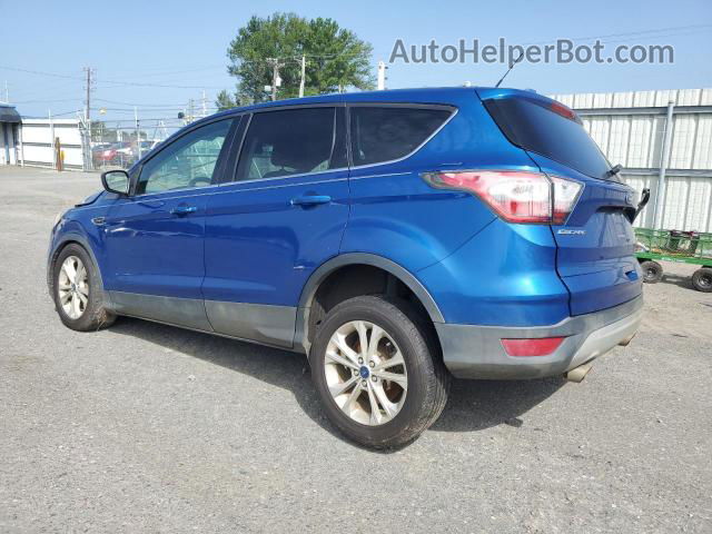 2017 Ford Escape Se Синий vin: 1FMCU0G95HUB04926