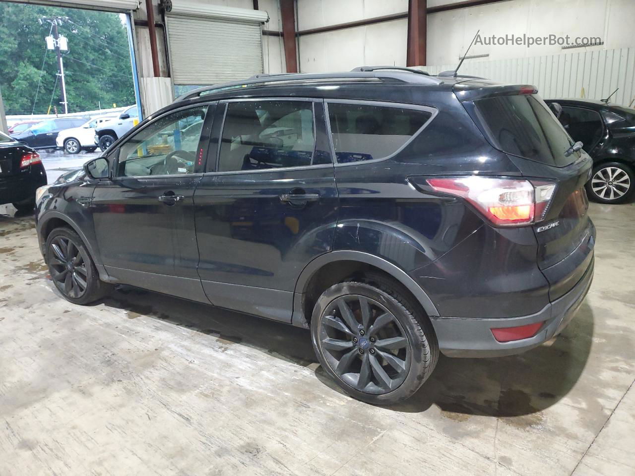 2017 Ford Escape Se Black vin: 1FMCU0G95HUE72216