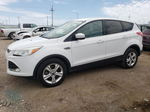 2013 Ford Escape Se White vin: 1FMCU0G96DUB38979