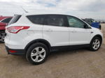 2013 Ford Escape Se White vin: 1FMCU0G96DUB38979