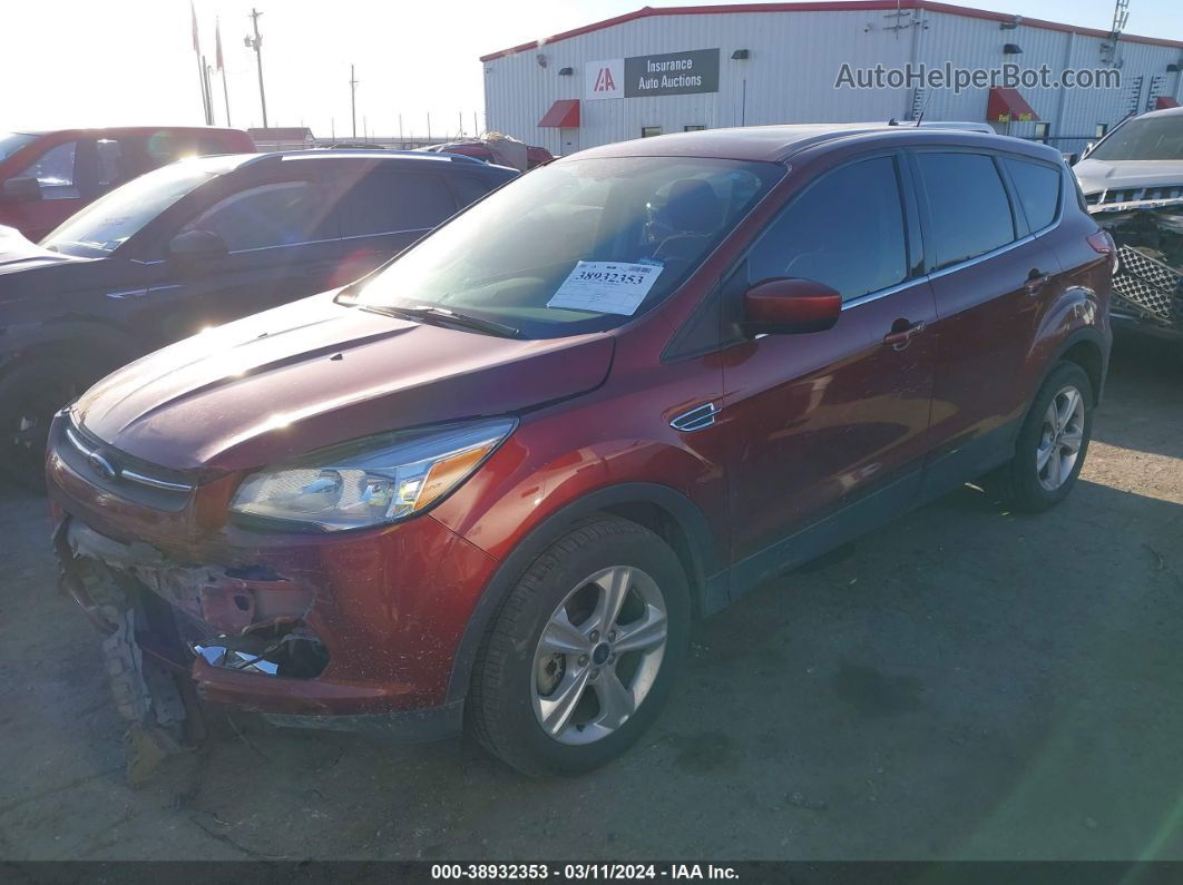 2014 Ford Escape Se Red vin: 1FMCU0G96EUA46854