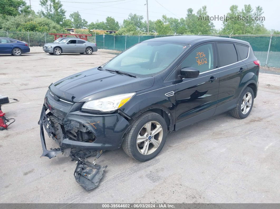 2014 Ford Escape Se Black vin: 1FMCU0G96EUC58962