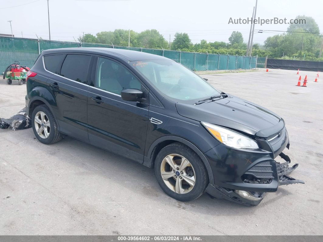 2014 Ford Escape Se Black vin: 1FMCU0G96EUC58962