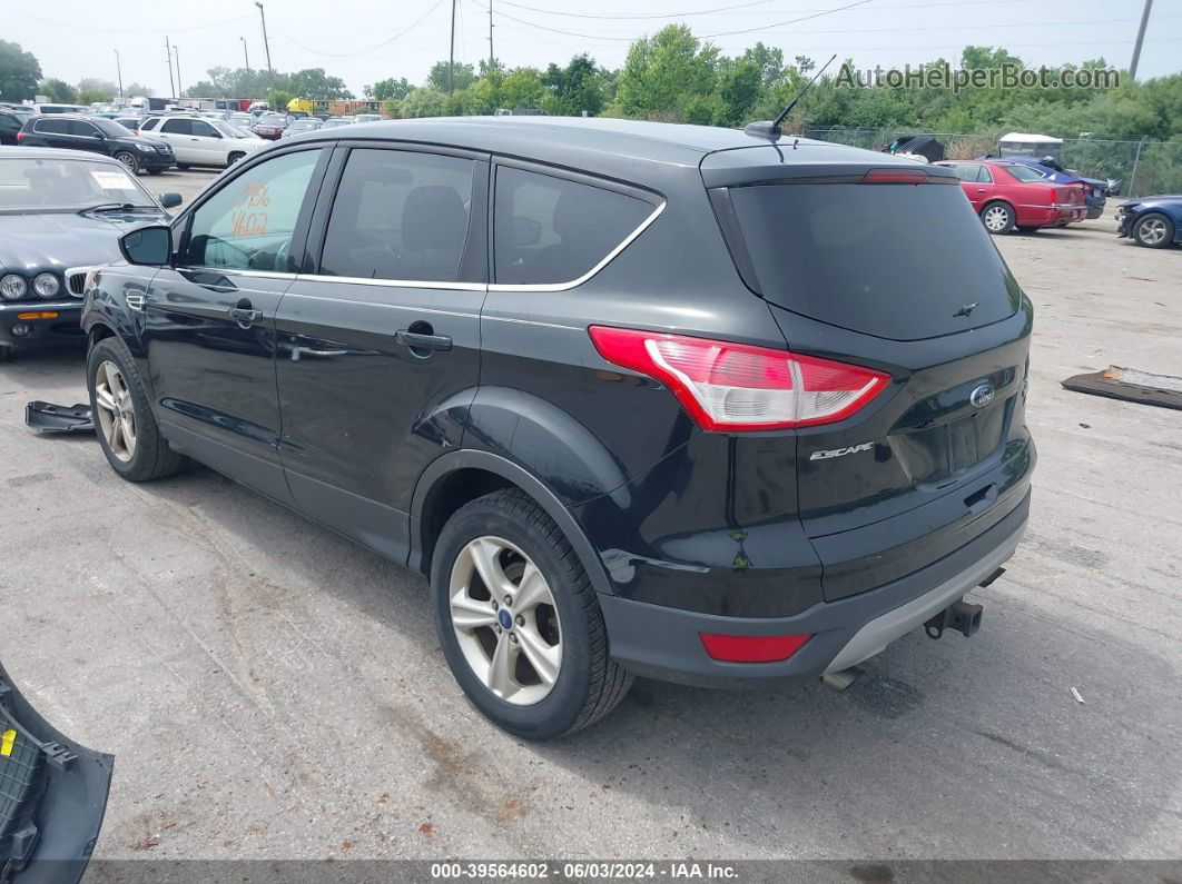 2014 Ford Escape Se Black vin: 1FMCU0G96EUC58962