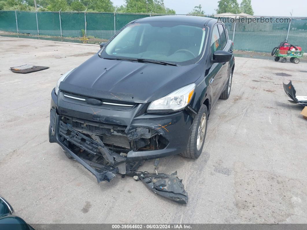 2014 Ford Escape Se Black vin: 1FMCU0G96EUC58962